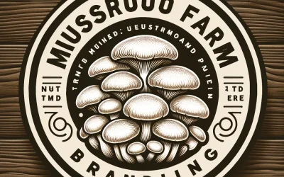 Mushroom Farm Branding