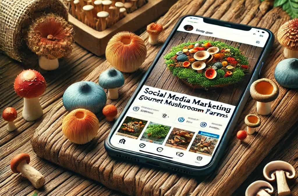 Social Media Marketing for Gourmet Mushroom Farms: Tips for Growing Your Business Online